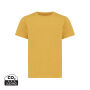 IQONIQ Koli kids lichtgewicht gerecycled katoen t-shirt, ochre yellow (78)
