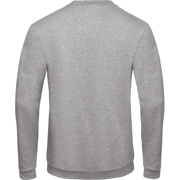 ID.202 Crew Neck Sweatshirt Heather Grey 4XL ID.202 Crew Neck Sweatshirt Heather Grey 4XL