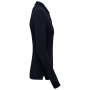 Bio180 piqué damespolo lange mouwen Navy S