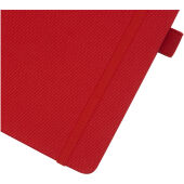 Honua A5 notitieboek van gerecycled papier met gerecyclede PET cover - Rood