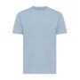 IQONIQ Sierra lichtgewicht gerecycled katoen t-shirt, light heather blue (XS)