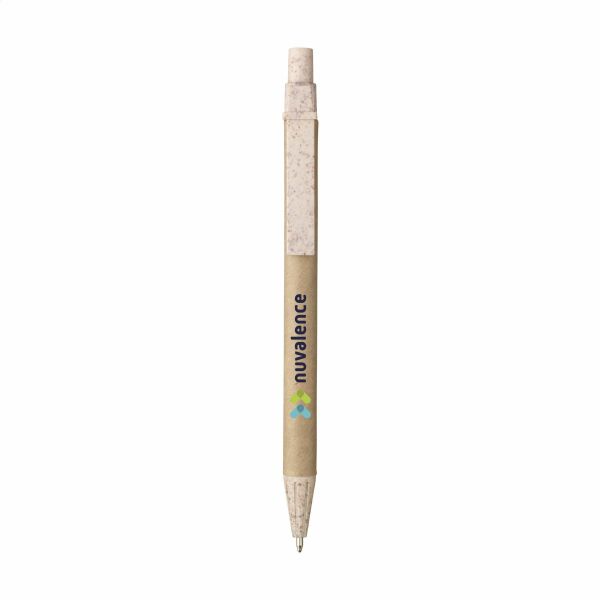 Paper Wheatstraw Pen Kugelschreiber aus Weizenstroh - neutral Paper Wheatstraw Pen Kugelschreiber aus Weizenstroh - neutral