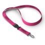 Afneembare polyester lanyard met reflectives Afneembare polyester lanyard met reflectives