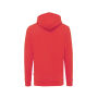 IQONIQ Jasper gerecycled katoen hoodie, luscious red (XXS)