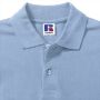 RUS Men Classic Cotton Polo, Sky, S