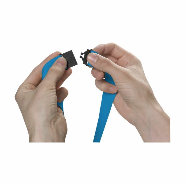 KeyCordSafety 2,4 cm Schlüsselband - hellblau KeyCordSafety 2,4 cm Schlüsselband - hellblau