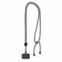 Crossbody, trendy duotone lanyard telefoonhouder van polyester Crossbody, trendy duotone lanyard telefoonhouder van polyester