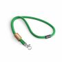 Polyester koord-keycord met bamboe plaatje