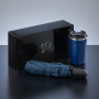 Traveller Set: Nordic thermomok 350 ml & volledig automatische paraplu