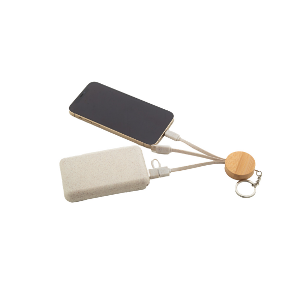 Mugory - sleutelhanger met USB-oplaadkabel