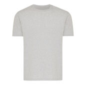 IQONIQ Brett gerecycled katoen t-shirt, light heather grey (XXS)