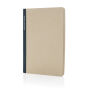 Stylo suikerrietpapier A5 notitieboek, blauw