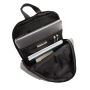Schicker PU 15.6" Laptop-Rucksack, grau
