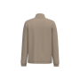 Verstelbaar fleecevest met elastische mouwboorden Light Sand 6XL