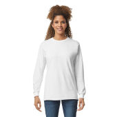 Gildan T-shirt Ultra Cotton LS unisex 000 white 5XL