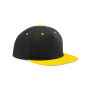 5 Panel Contrast Snapback Cap black / yellow one size