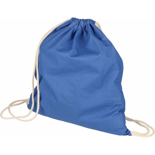 Oeko-Tex katoen (140 gsm) trekkoord rugtas Bridget zwart Oeko-Tex katoen (140 gsm) trekkoord rugtas Bridget zwart