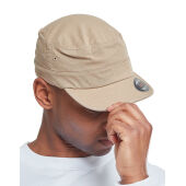 5-Panel Curved Classic Snapback - White - One Size