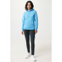 IQONIQ Jasper gerecycled katoen hoodie, tranquil blue (L)