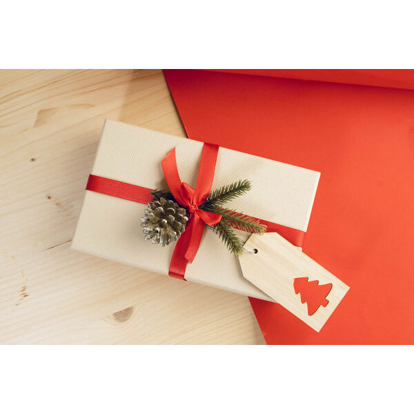BamTag - bamboe cadeau label, kerstboom BamTag - bamboe cadeau label, kerstboom