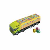 Medium truck met Paas chocolade, Wit, Paaseieren Creamy klein assorti