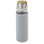 Thor 660 ml glazen fles met hoes van neopreen - Grijs
