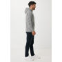 IQONIQ Rila lichtgewicht gerecycled katoen hoodie, light heather anthracite (XXXL)