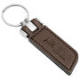 Sleutelhanger P02694, Leder, Bruin