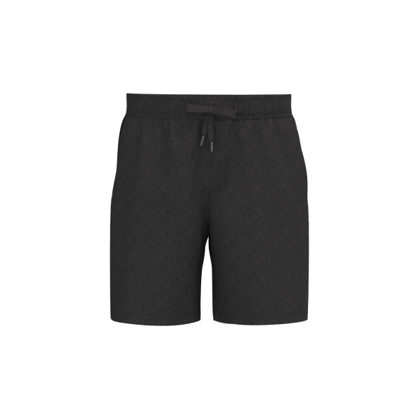 Tweekleurige herenshort Marl Dark Grey / Black 3XL Tweekleurige herenshort Marl Dark Grey / Black 3XL