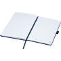 Honua A5 notitieboek van gerecycled papier met gerecyclede PET cover - Marineblauw Honua A5 notitieboek van gerecycled papier met gerecyclede PET cover - Marineblauw