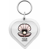 Kunststof sleutelhanger Kapi neutraal Kunststof sleutelhanger Kapi neutraal