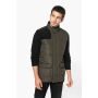 Gewatteerde herenbodywarmer Mossy Green / Black XL