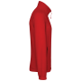 Verstelbaar fleecevest met elastische mouwboorden Red 6XL