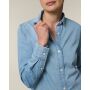 Stella Denim Shirt - Het dames overhemd van denim - XXL