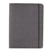 Gerecycled lederen portfolio A4, grijs