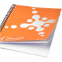 Desk-Mate® A4 notebook synthetic cover - White