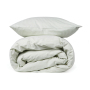 VINGA Montgomery premium katoenen beddengoed, 4-delige set, groen
