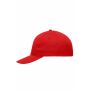 6 Panel Promo Cap signal red one size
