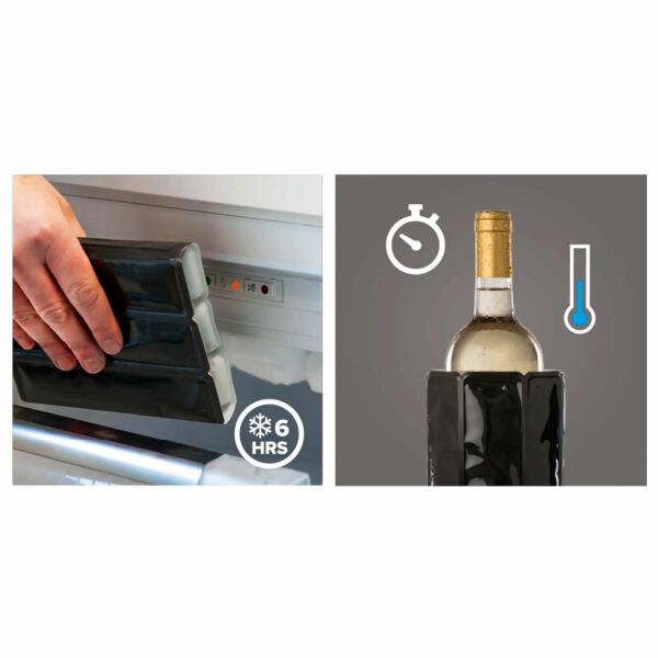 Wine Cooler Sleeve Black Weinkühler - schwarz Wine Cooler Sleeve Black Weinkühler - schwarz