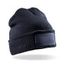 Bedrukbare muts in dubbel tricot Thinsulate™ Navy One Size