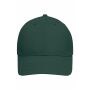 6 Panel Cap Bio Cotton smoky green one size