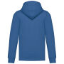 Gerecycled sweater met rits en capuchon uniseks Light Royal Blue XS