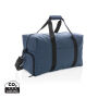 Smooth PU weekendtas PVC-vrij, donkerblauw