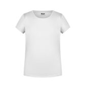 Girls' Basic-T white XXL