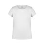 Girls' Basic-T white XXL