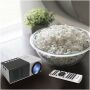 Prixton Cinema miniprojector - Zwart/Wit