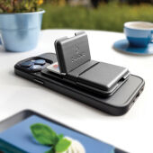 C-Secure MagSafe phone wallet, zwart