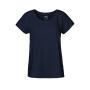 LADIES LOOSE FIT T-SHIRT, NAVY, XXL, NEUTRAL
