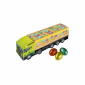 Medium truck met Paas chocolade, Wit, Paaseitjes Hazelnoot crispy groot