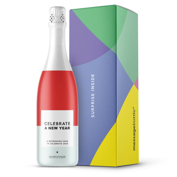 Momentenfles Celebrate a New Year